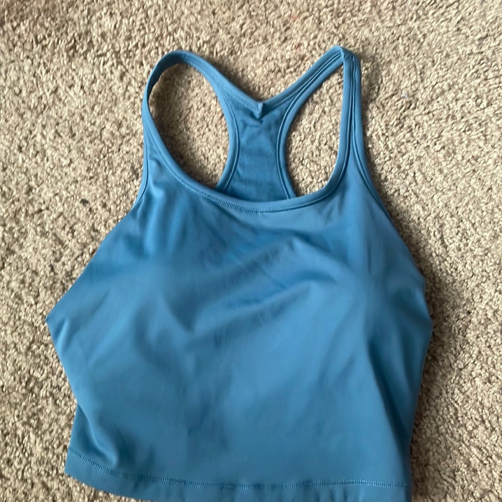 Navy blue tank top size medium